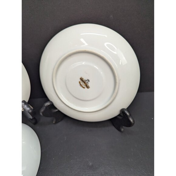 Harmony House Fine China 3504 Harmony Rose Replacement Pieces Saucer Lot of 3 - Picture 7 of 9